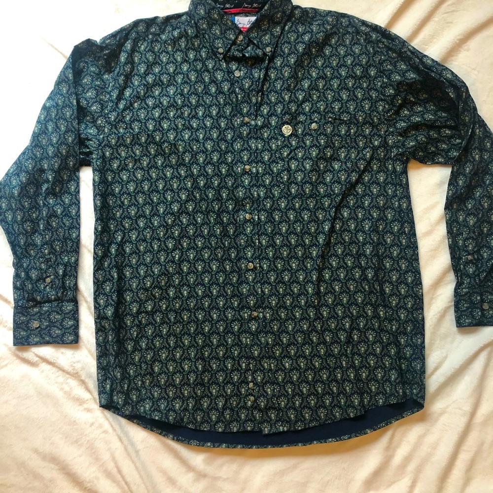 COPY - Wrangler George Strait Collection L/S Western Shirt Size Large